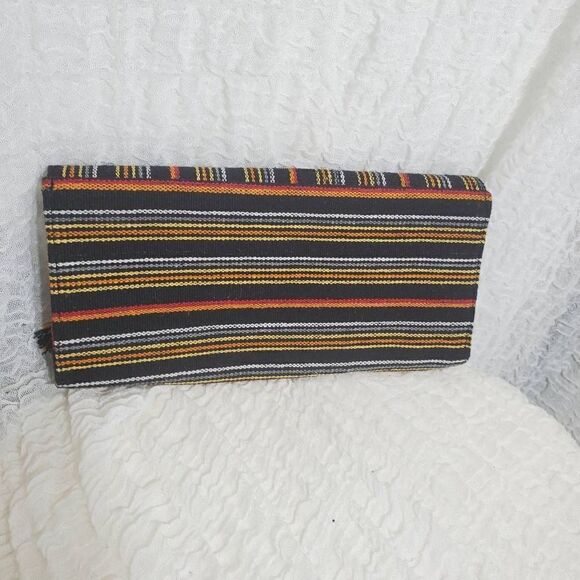 Fabindia VTG Boho Fringed Clutch - Picture 2 of 7